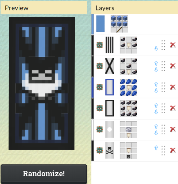 Флаги в МАЙНКРАФТЕ