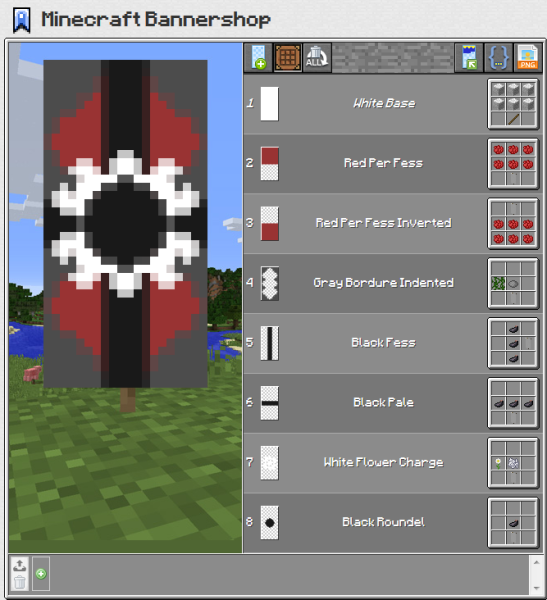 Флаги в МАЙНКРАФТЕ