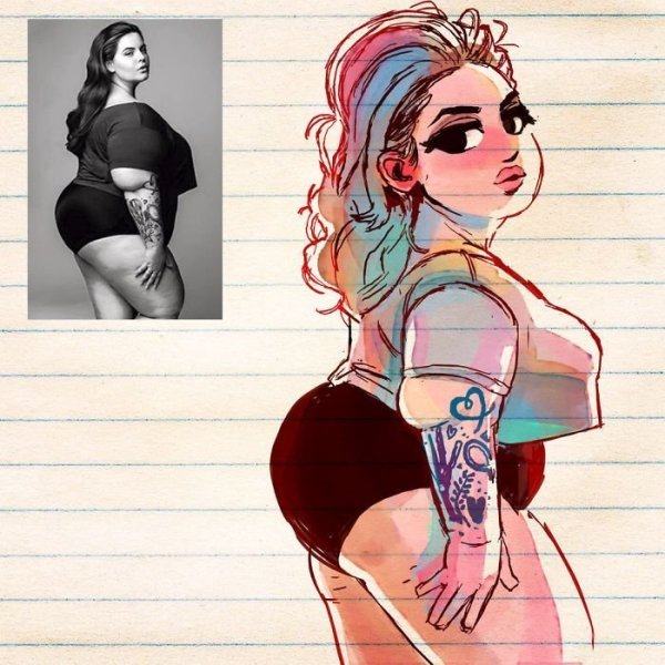 Мультяшная стилистика рисования