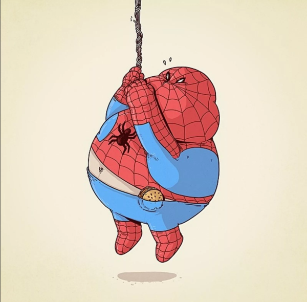 Алекс Солис Супергерои толстяки