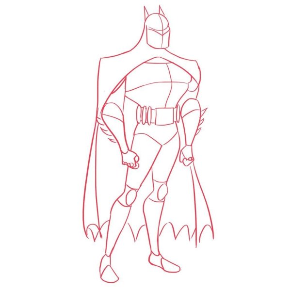 Нарисовать Бэтмена