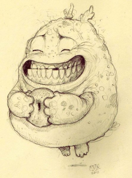 Крис Риньяк иллюстрации монстры