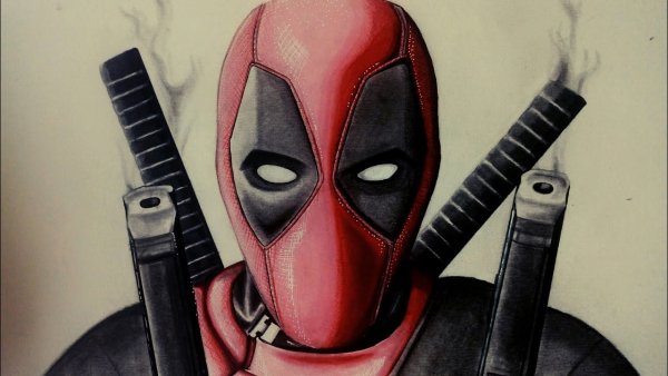 Дэдпул рисунок