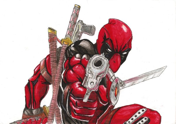 Дэдпул печать