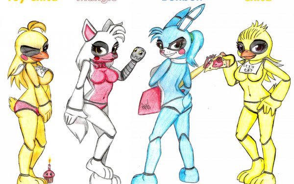 АНИМАТРОНИКИ картинки для срисовки