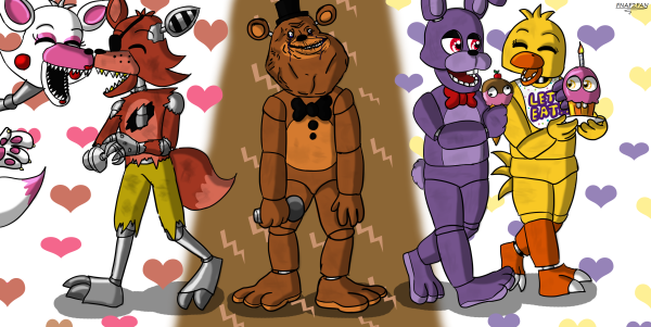 Рисунки ФНАФ игрушки