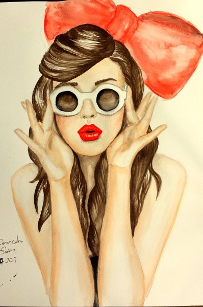 Нарисовать девушку