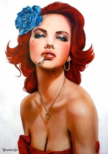 Нарисовать девушку