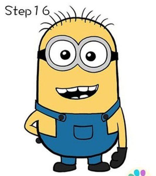 Нарисовать миньона