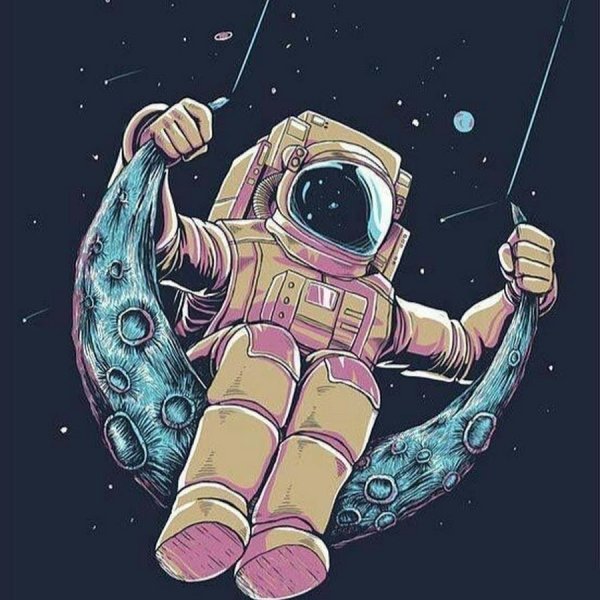 Космонавт арт