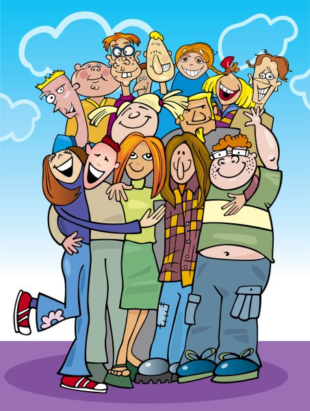 Веселый коллектив