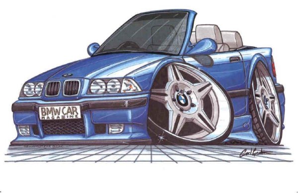 BMW e36 drawing