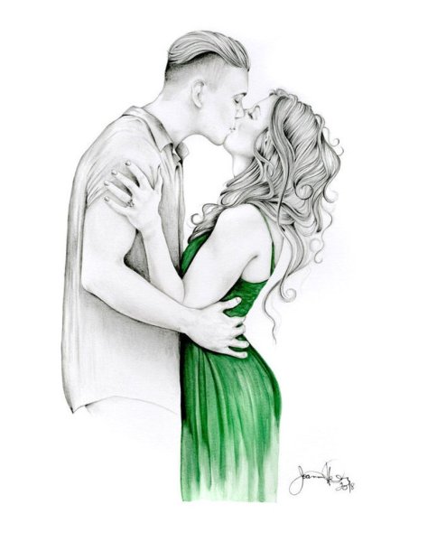 Красивые рисунки пар