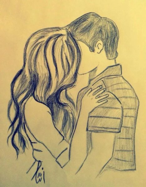 Картинки для срисовки пары