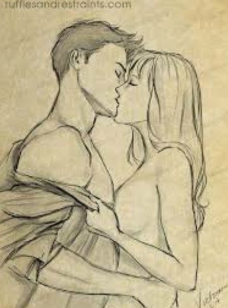 Рисунки для срисовки любовь