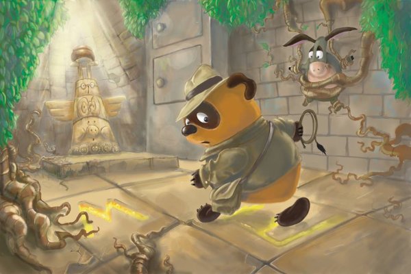 Винни пух Шрек