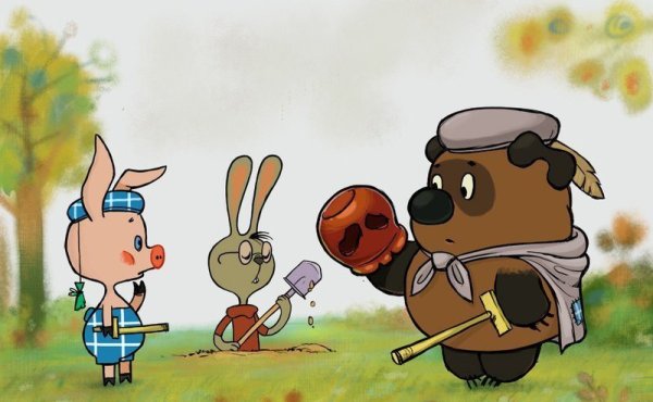 Герои Винни пуха советского