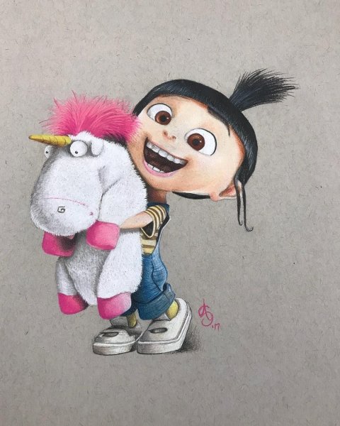 Милые персонажи мультфильмов