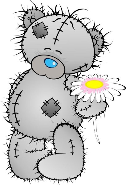 Мишка Тедди рисунок