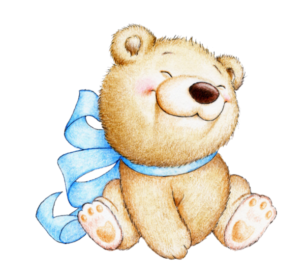 Медвежонок мультяшный