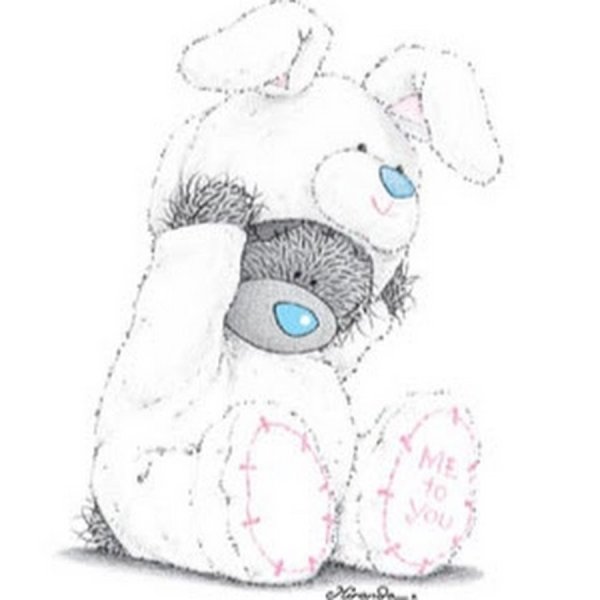 Мишка Тедди картинки для срисовки