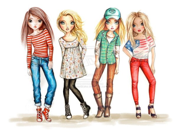 Рисунки парочек