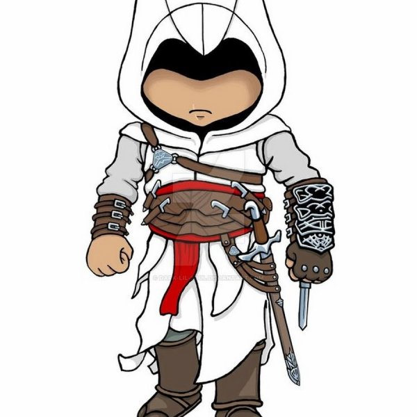 Чиби ассасин Эцио