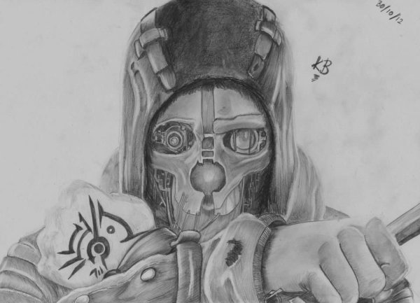 Корво Аттано рисунок