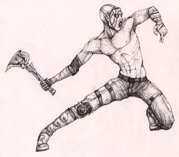 Рисунки персонажей из игр