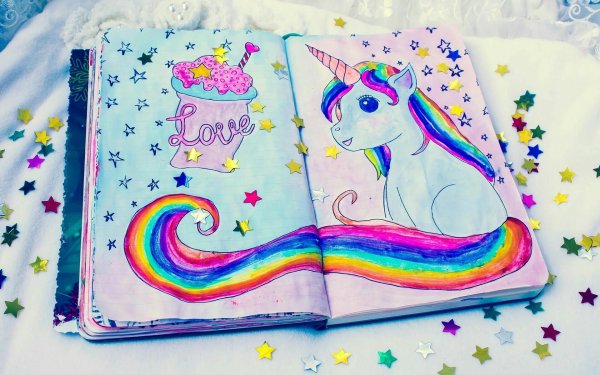 Рисунки в личном дневнике