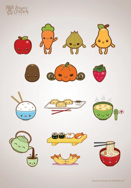 Рисунки еды