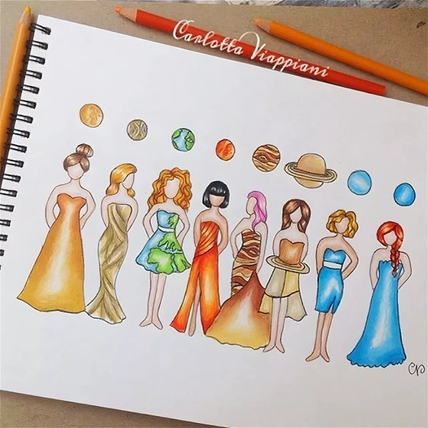 Идеи для рисунков в альбоме