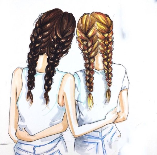 Картина с лучшей подругой