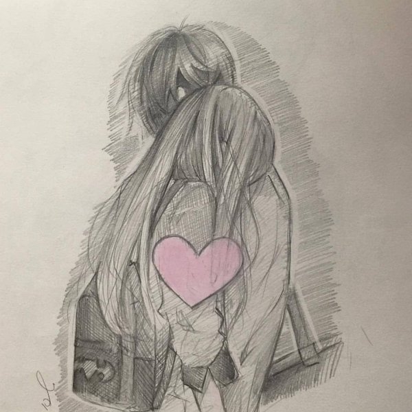 Любовные рисунки для девушки