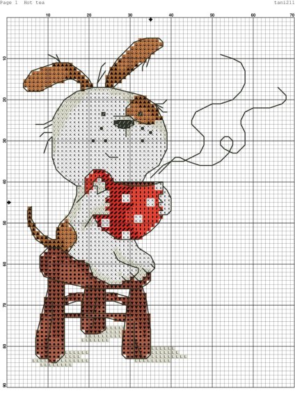 Татьяна Марчукова схемы вышивки крестом