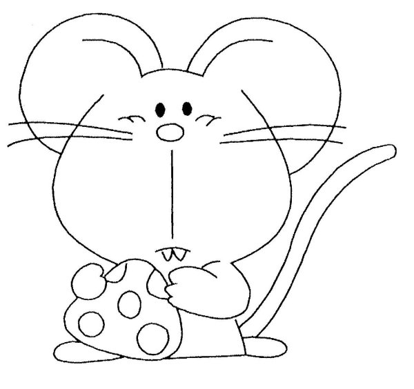 Рисунки лёгкие разукрашенные