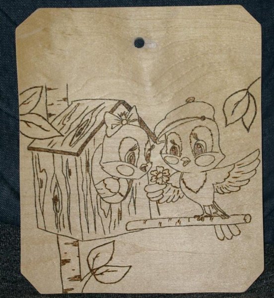 Рисунки для выжигания по дереву