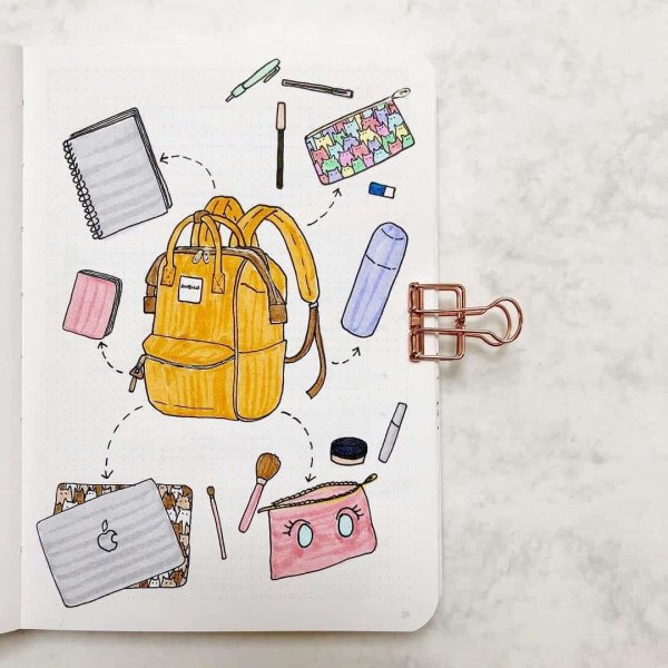 Рисунки для ежедневника