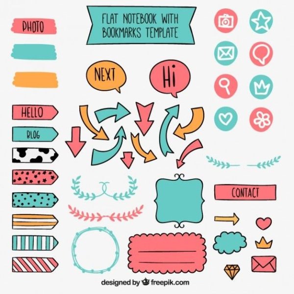 Bullet Journal дудлы