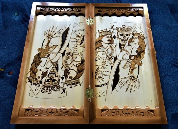 Рисунок на нарды