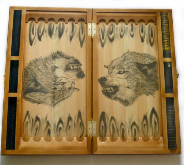 Рисунки на нардах