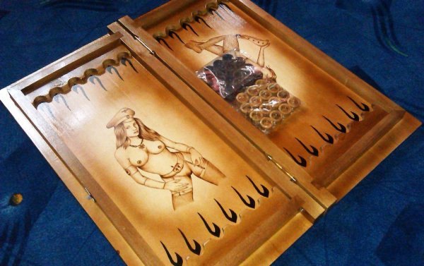 Нарды ВДВ Выжигание