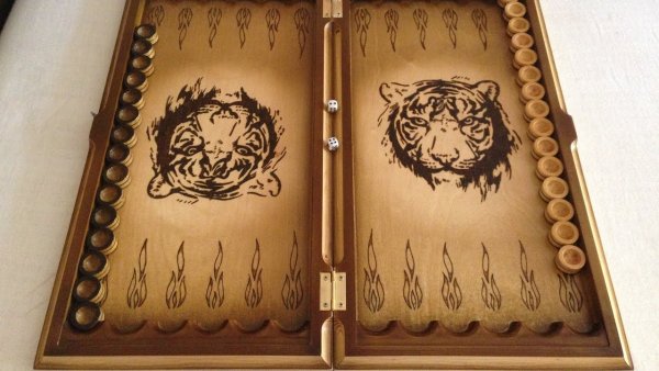 Нарды Выжигание по дереву