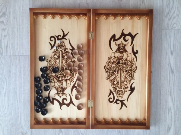 Рисунки на нардах современные