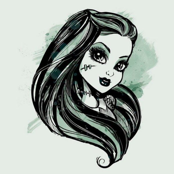 Нарисовать Фрэнки Штейн