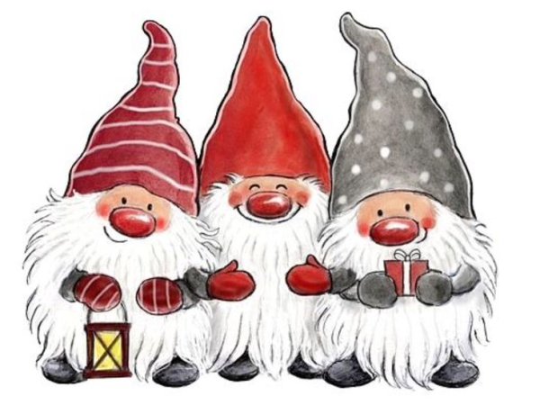 Новогодние картинки для срисовки