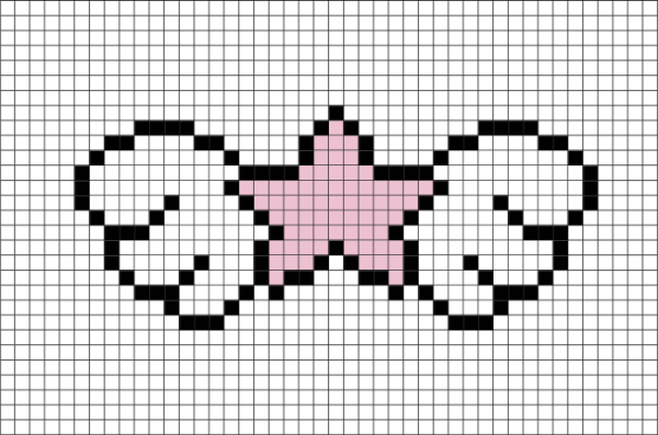 Рисунки по клеткам легкие и красивые