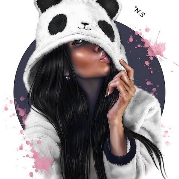 Рисунки девушек на аву