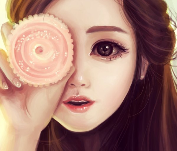 Красивые девушки мультяшные