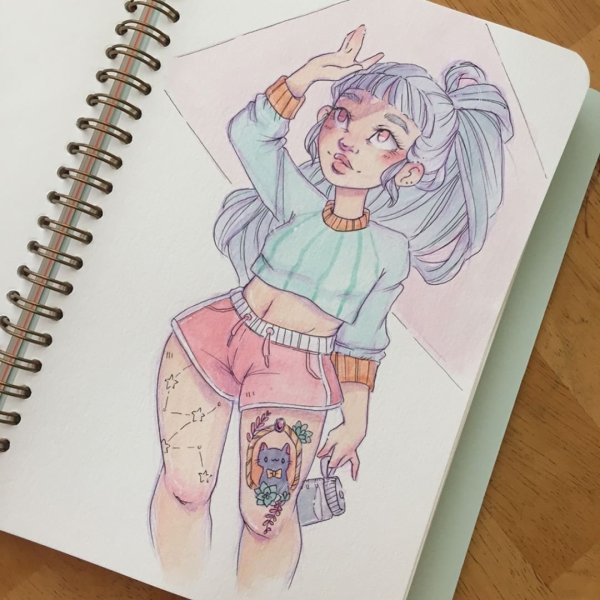 Скетчбук. Аниме